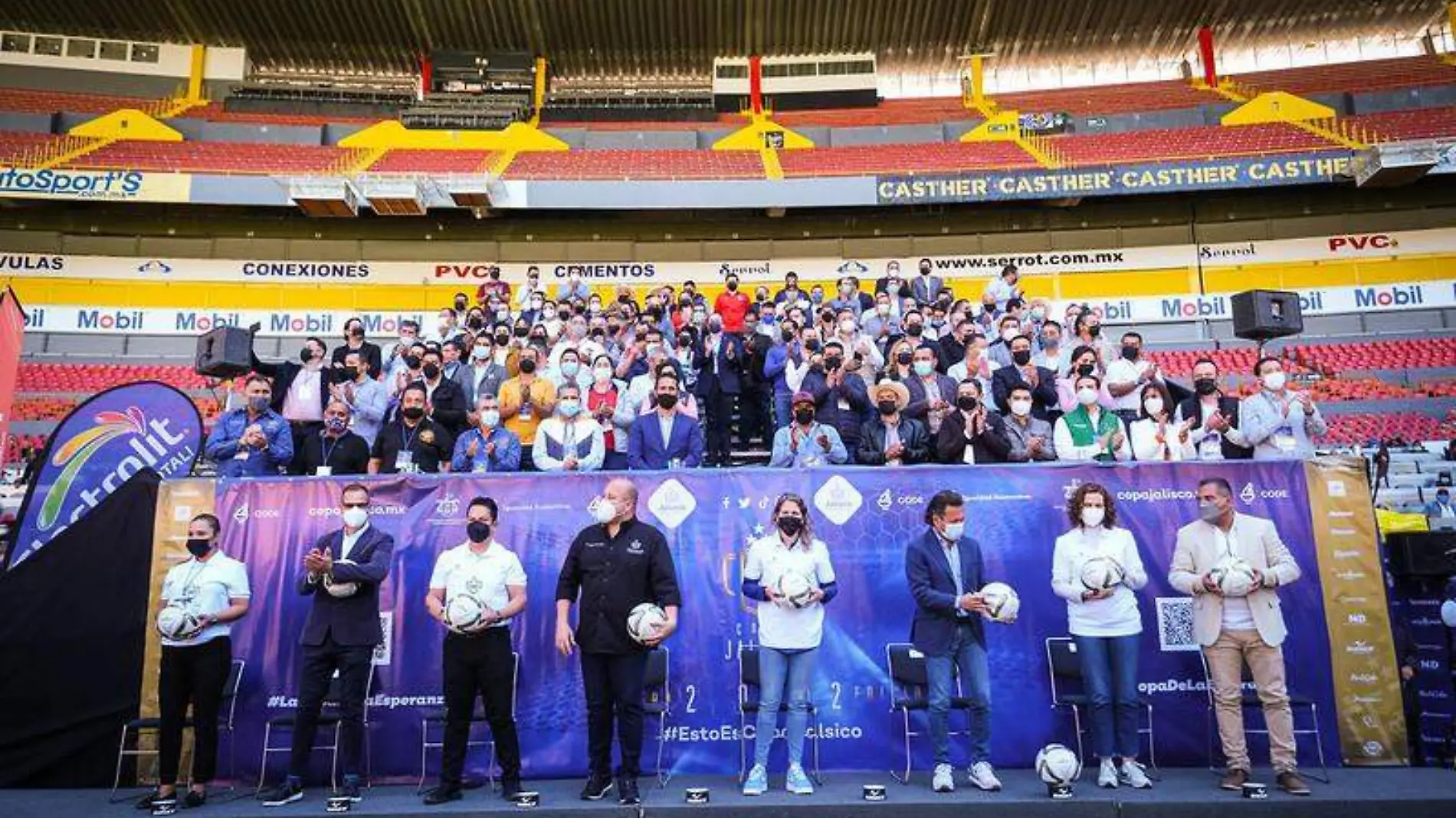 Enrique Alfaro inauguración Copa Jalisco